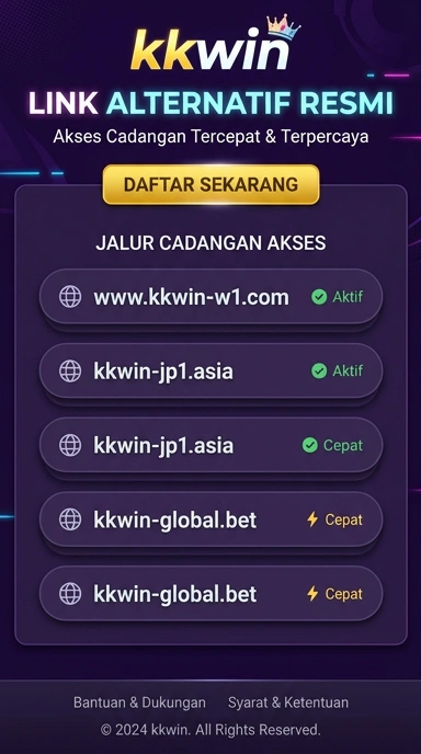 Tampilan link alternatif kkwin