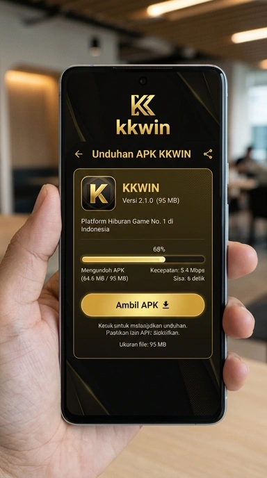 Tampilan halaman APK kkwin